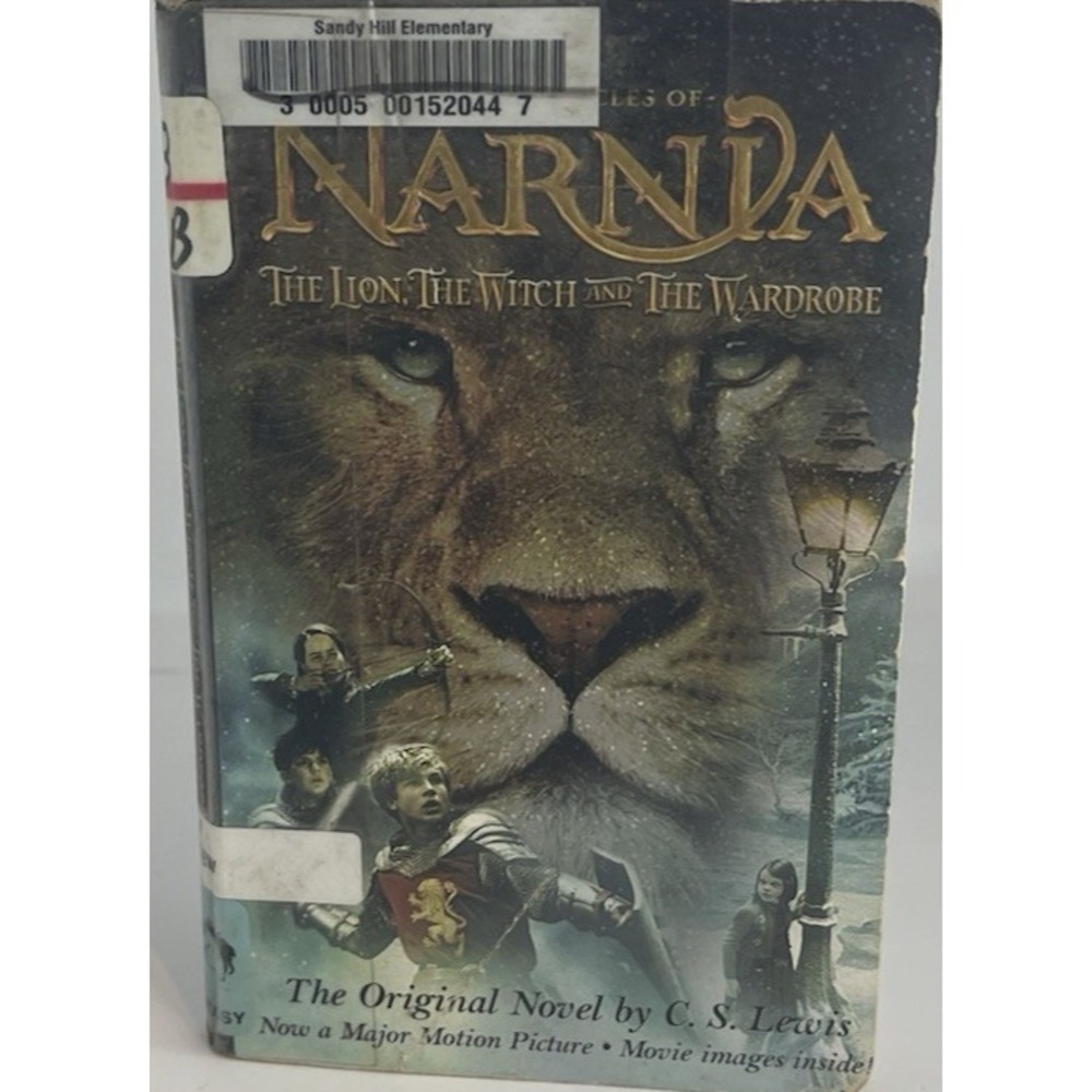 Narnia The Lion Witch Wardrobe C S Lewis Movie Tie In Paperback Ex Library Novel